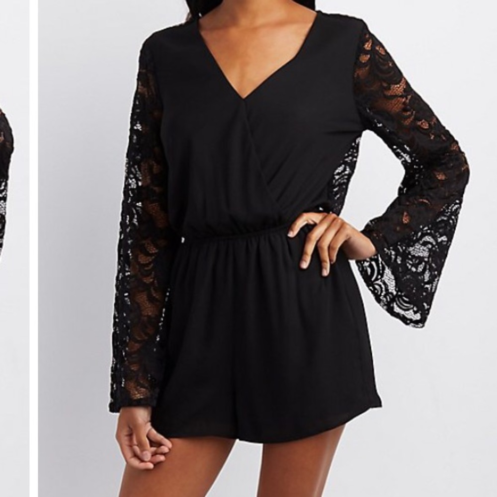 Lace romper